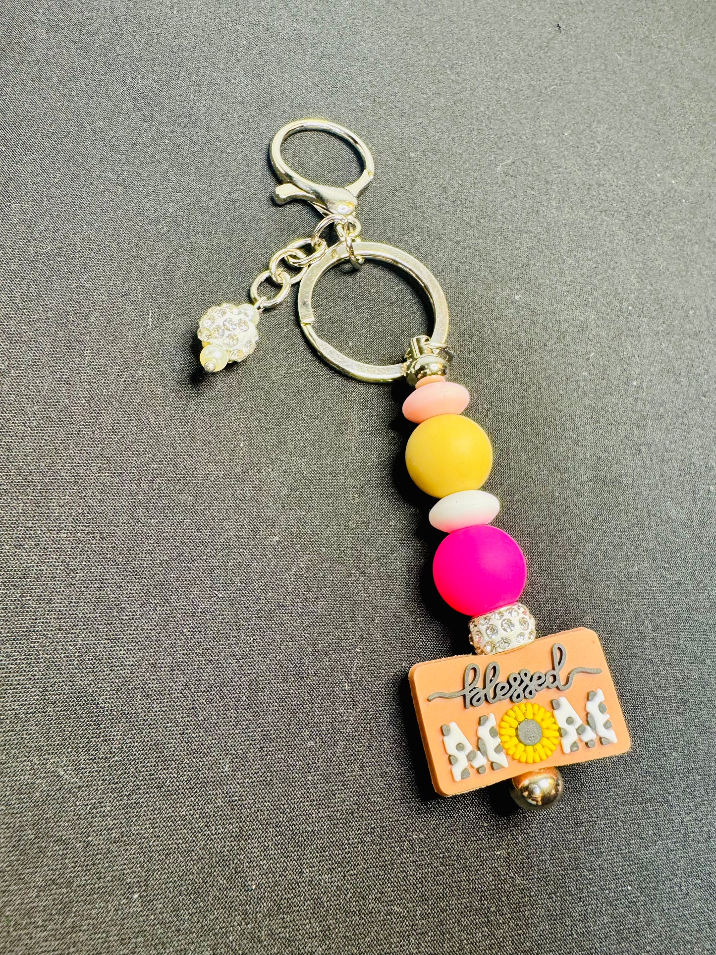 Blessed Mom Keychain!