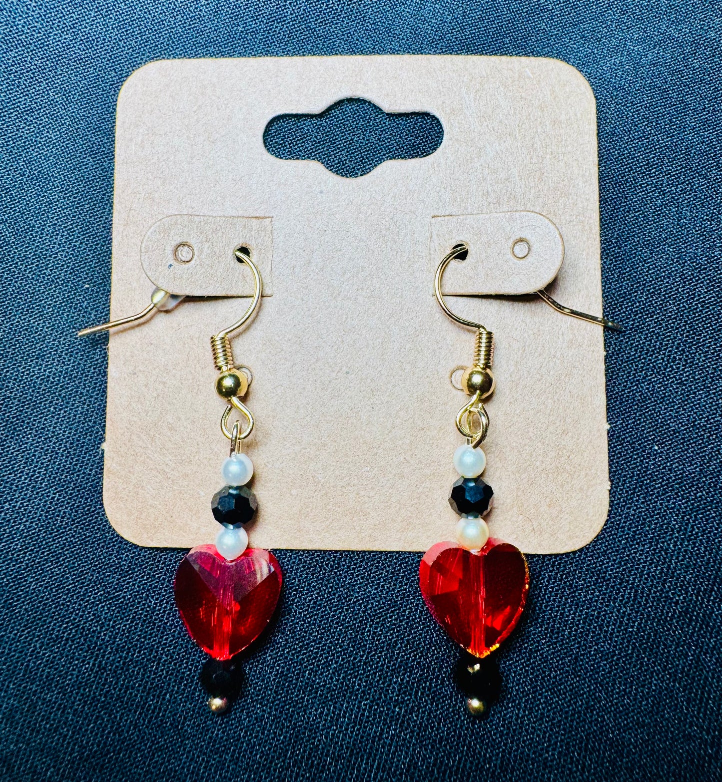 Lovely Red Valentine's Day Earrings